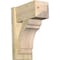 Ekena Millwork Olympic Craftsman Rough Sawn Outlooker, Douglas Fir, 8"W x 16"D x 20"H OUT08X16X20OLY04RDF - alternate 1